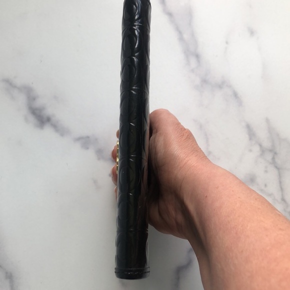 Coach Signature C Black Patent Leather Wallet NWT - Picture 5 of 16